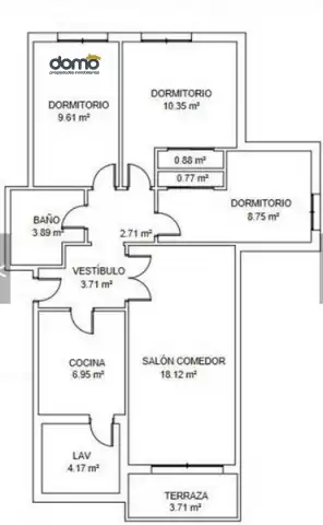 Piso en venta en Málaga con Terraza y Piscina comunitaria