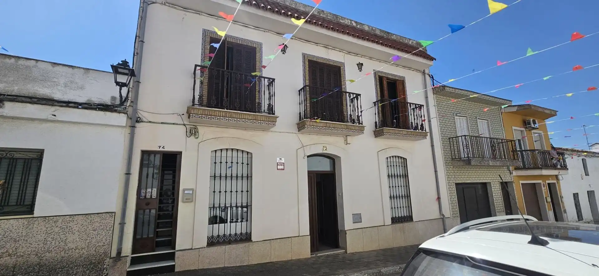 Vista exterior de Piso en venta en Gibraleón