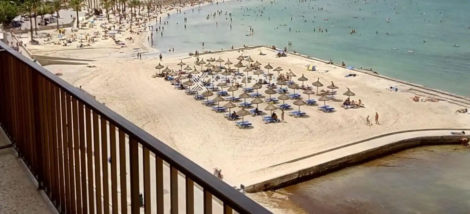 Vista exterior de Pis de lloguer en  Palma de Mallorca amb Aire condicionat i Terrassa