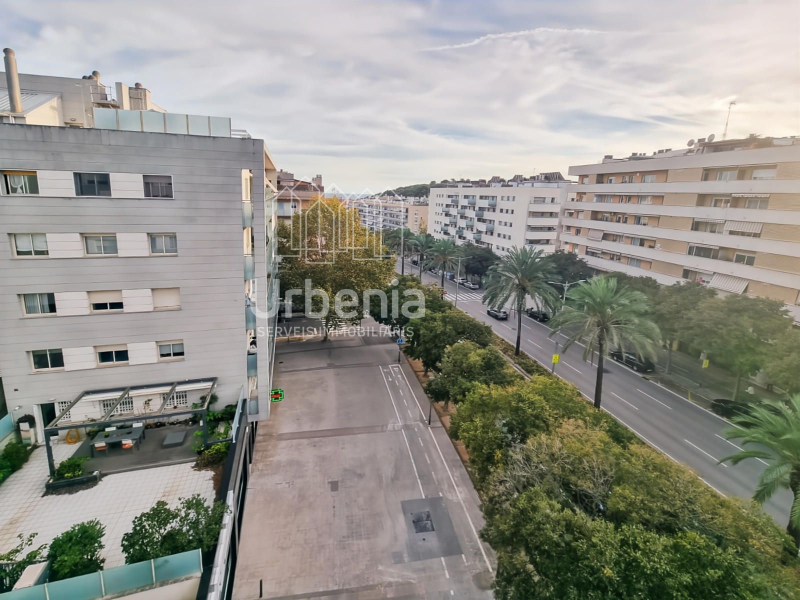 Exterior view of Flat for sale in Mataró  with Air Conditioner, Heating and Terrace