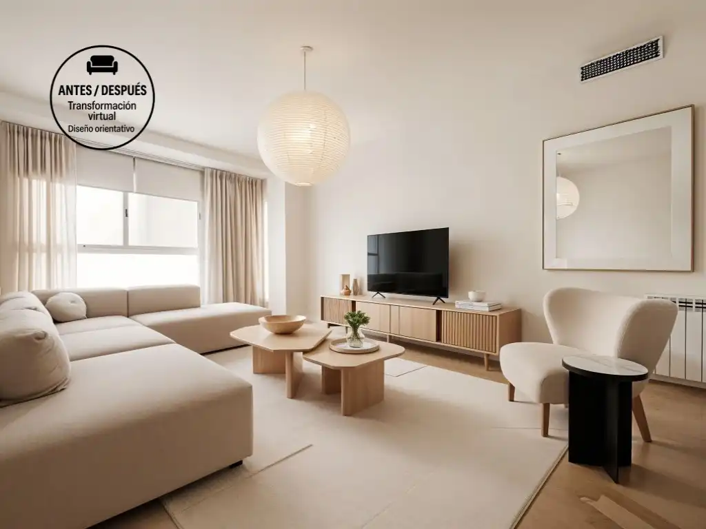 Sala de estar de Piso en venta en Vila-real con Aire acondicionado