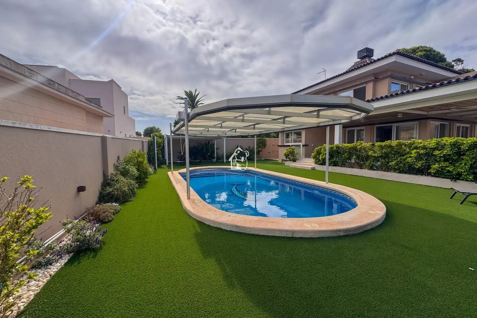 Swimming pool of Houses for rent in Orihuela  with Air Conditioner, Private garden and Terrace