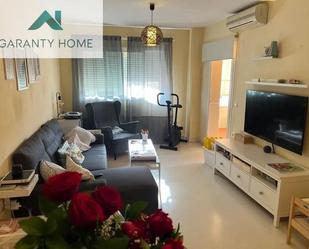 Living room of Flat to rent in Málaga Capital  with Air Conditioner, Heating and Private garden