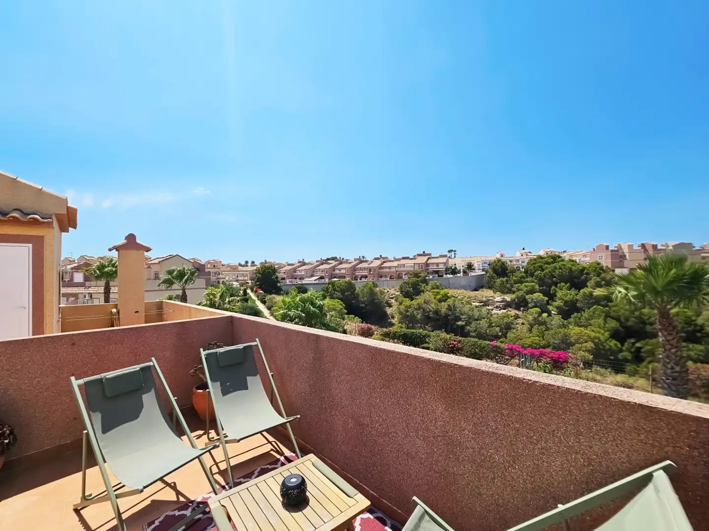 Terrassa de Casa o xalet en venda en Santa Pola amb Aire condicionat, Jardí privat i Moblat