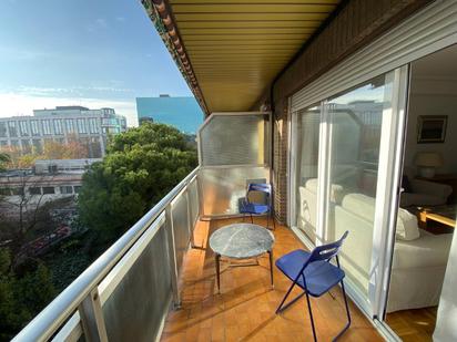 Balcony of Flat to rent in  Madrid Capital  with Air Conditioner and Terrace