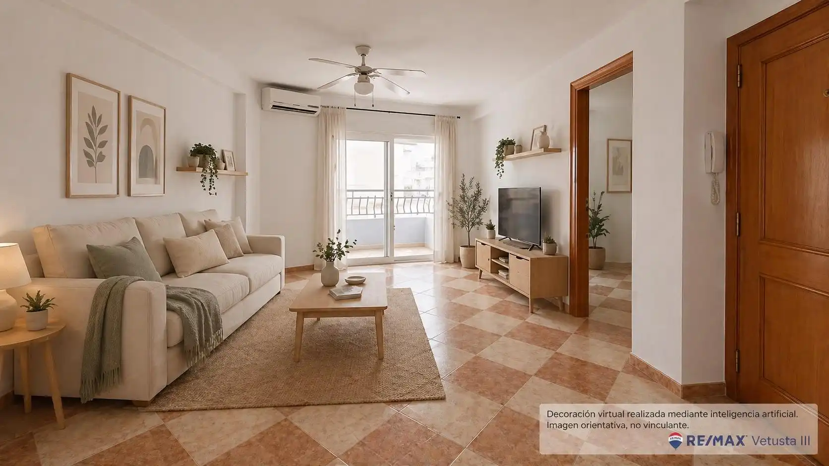 Sala d'estar de Pis en venda en  Almería Capital