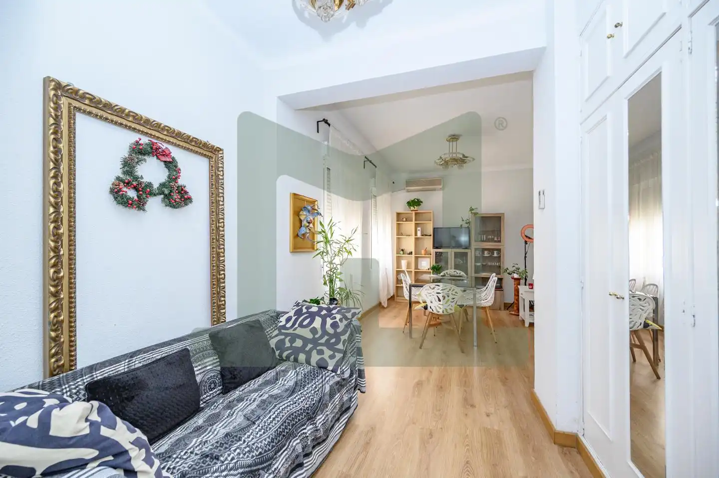 Sala de estar de Piso en venta en Madrid con Aire acondicionado, Calefacción y Amueblado