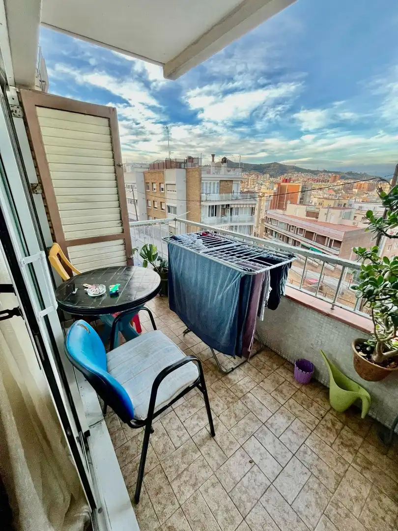 Balcony of Apartments for sale in Barcelona  with Heating and Terrace