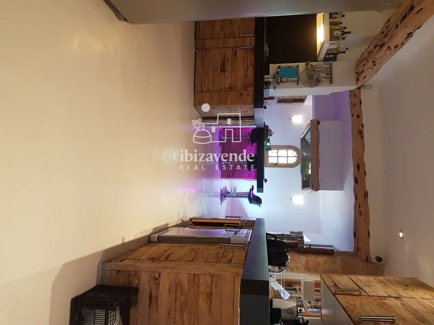 Kitchen of Houses for sale in Santa Eulària des Riu  with Air Conditioner, Private garden and Terrace