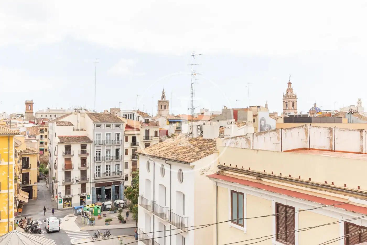 Vista exterior de Pis de lloguer en Valencia amb Aire condicionat, Calefacció i Moblat