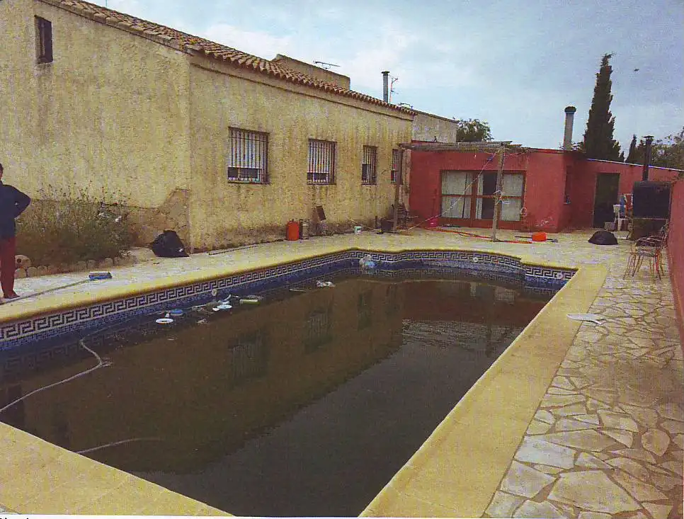 Piscina de Finca rústica en venta en Lorca