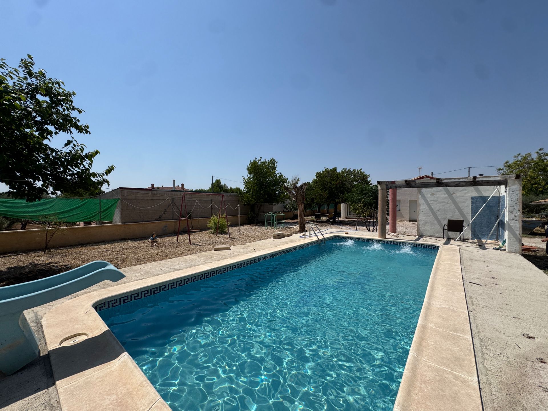 Swimming pool of House or chalet for sale in Caravaca de la Cruz  with Air Conditioner, Private garden and Terrace