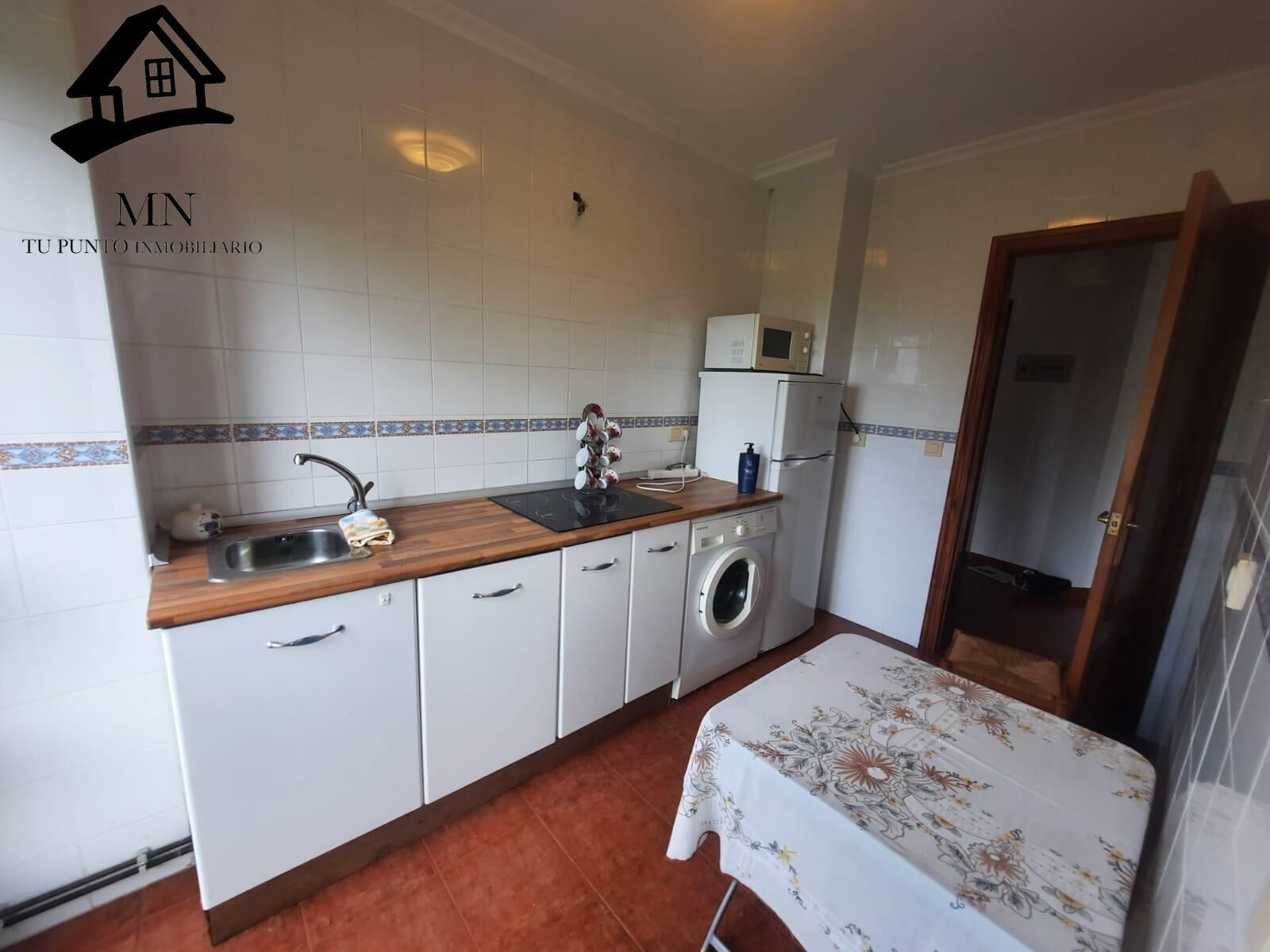 Kitchen of Flat for sale in Corvera de Toranzo  with Balcony
