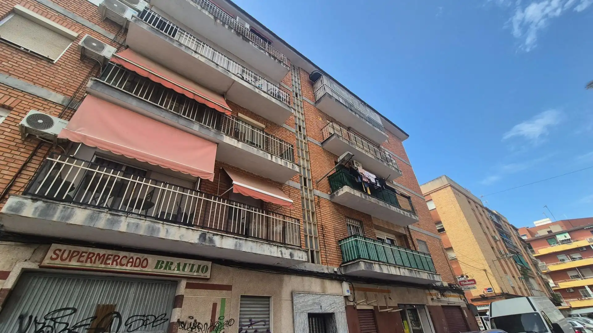 Vista exterior de Apartamento en venta en  Murcia Capital con Balcón