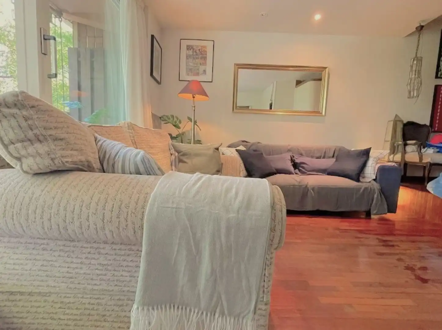 Sala de estar de Piso en venta en Barcelona con Aire acondicionado, Calefacción y Terraza