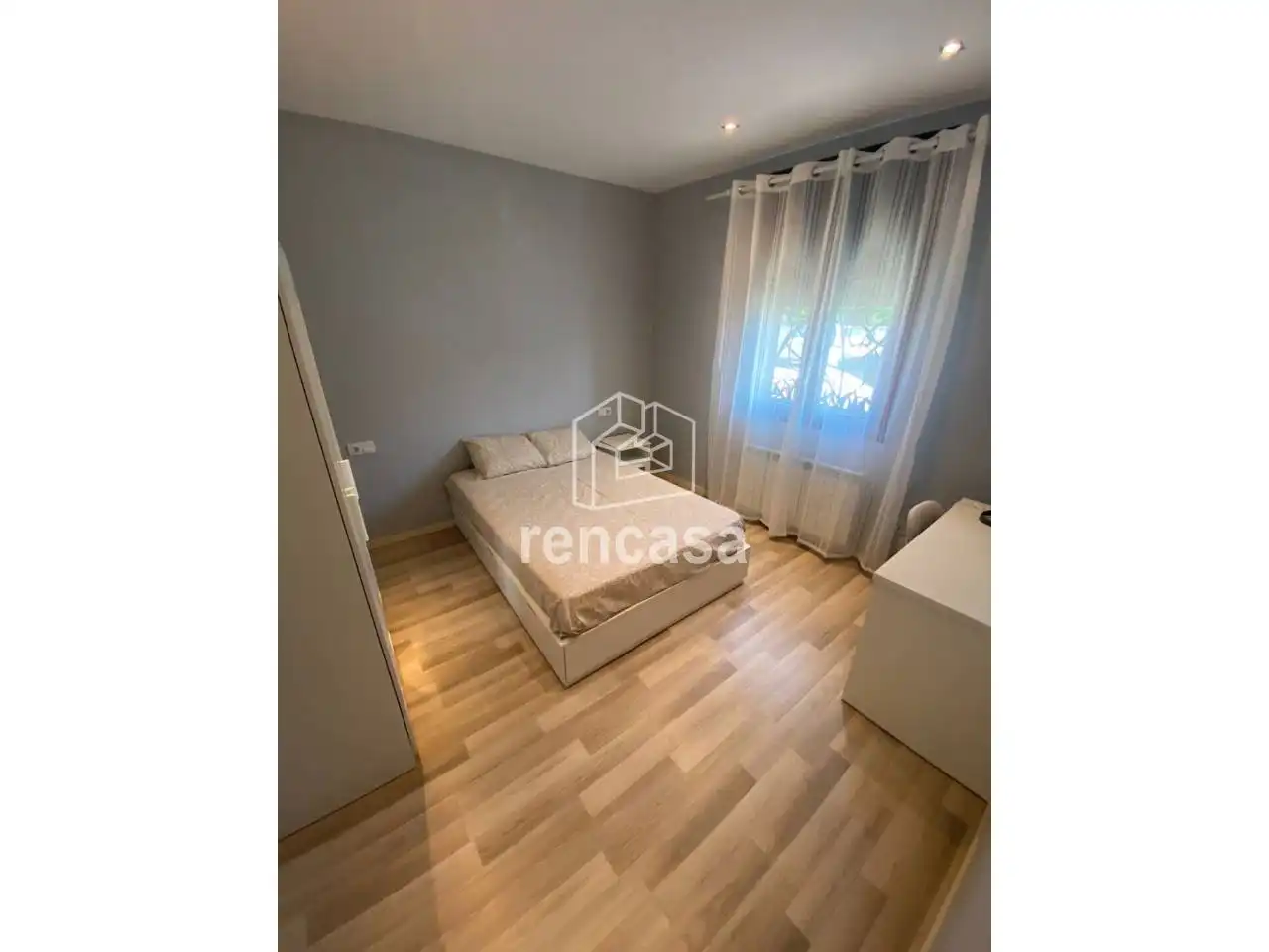 Bedroom of Houses for rent in Lleida  with Heating, Private garden and Parquet flooring