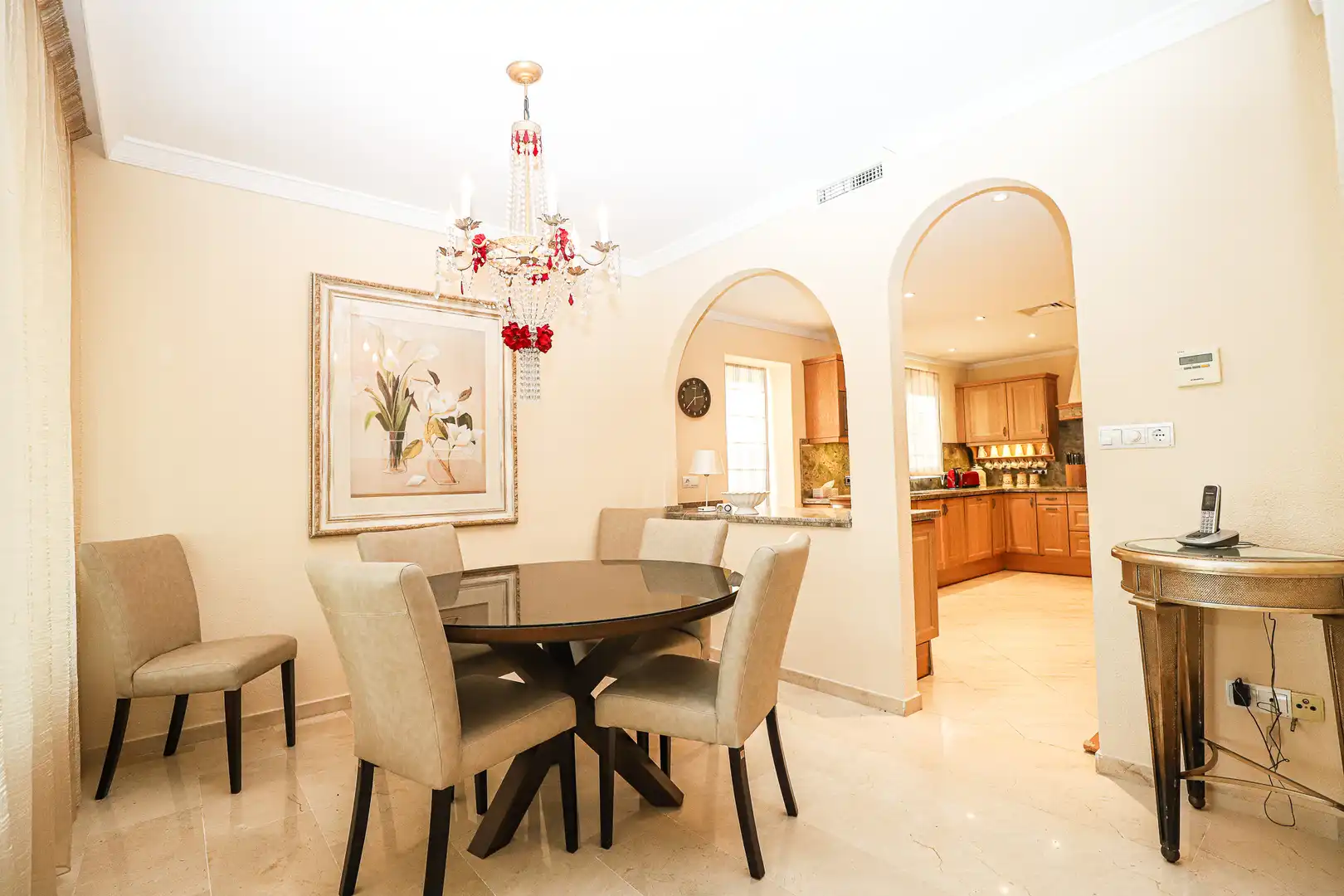Comedor de Casa o chalet de alquiler en Benahavís con Aire acondicionado, Calefacción y Terraza