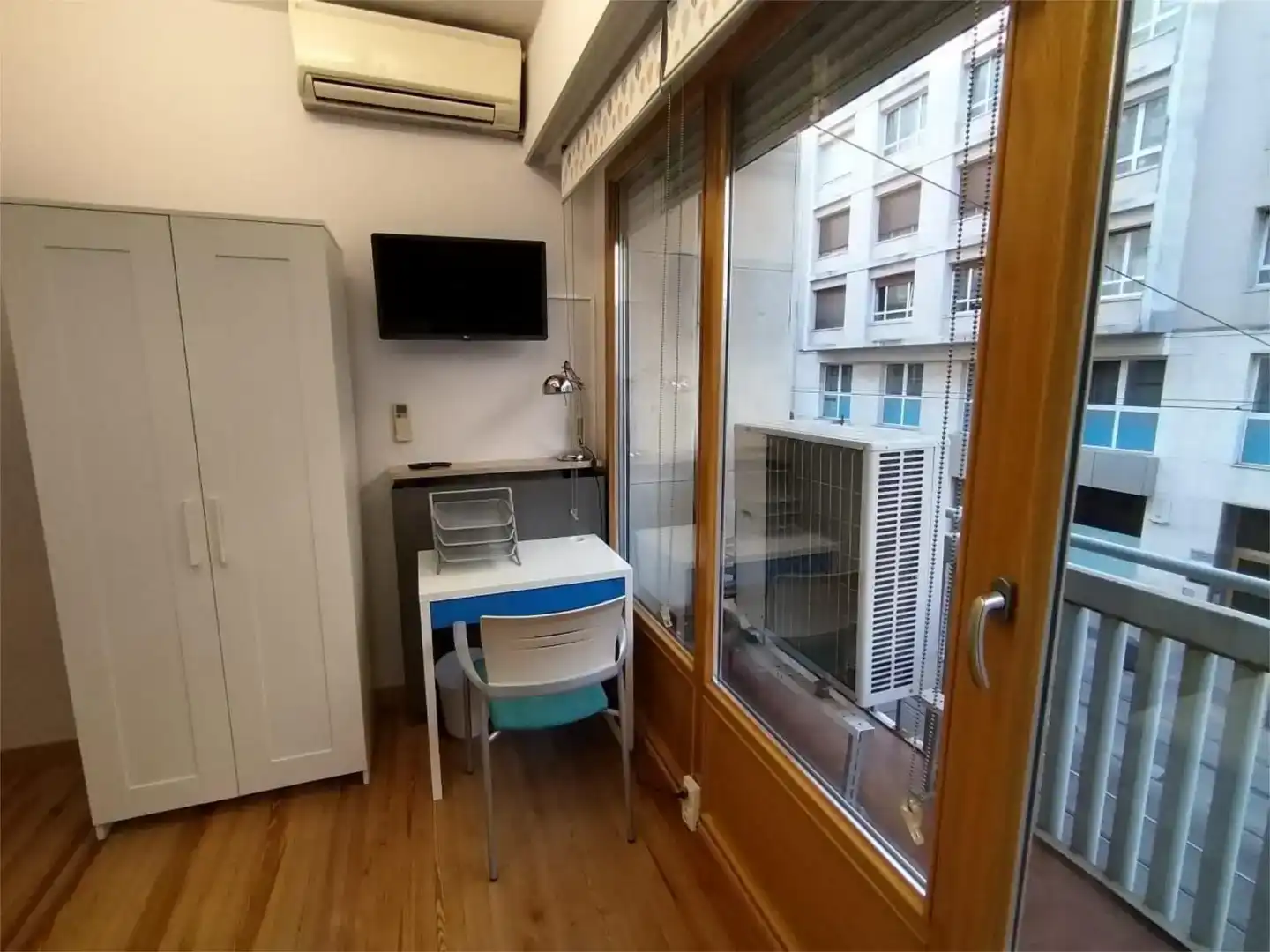 Terrassa de Pis per a compartir en Vitoria - Gasteiz amb Aire condicionat, Parquet i Moblat