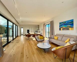 Sala d'estar de Casa adosada en venda en Calvià amb Aire condicionat i Piscina comunitària
