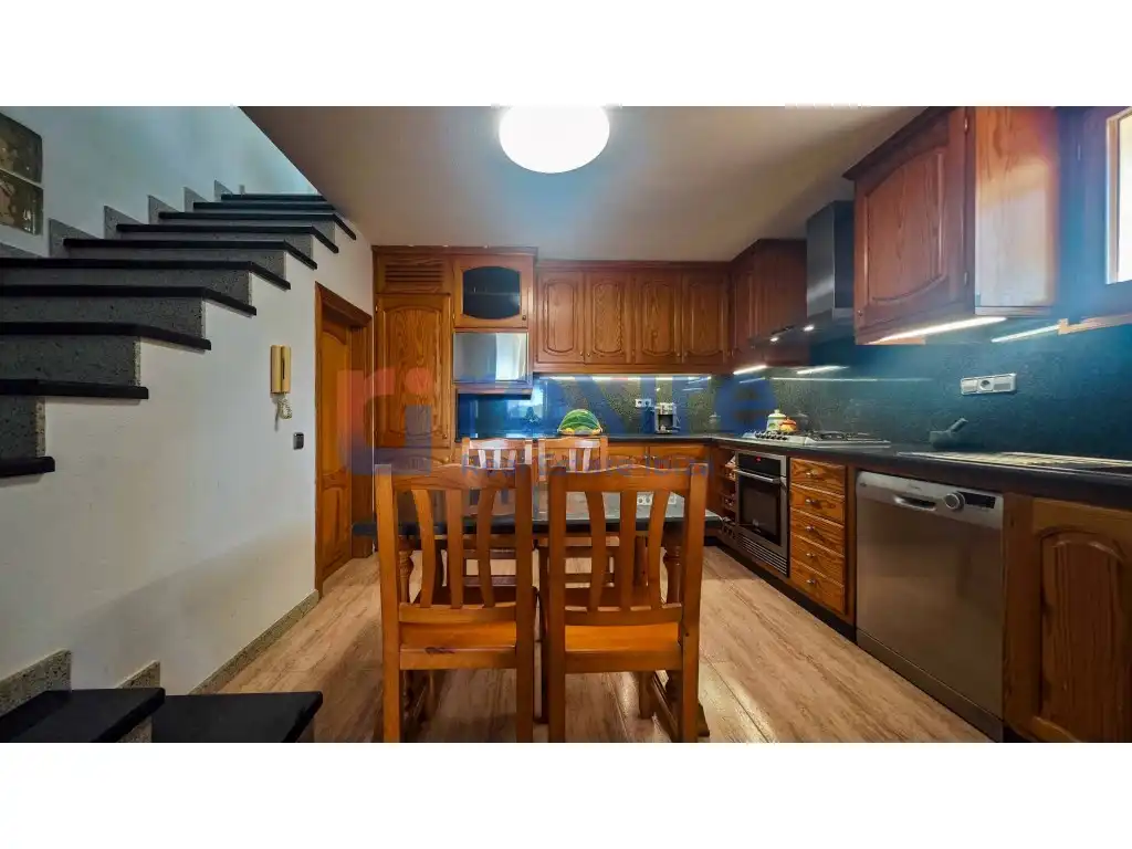 Kitchen of Houses for rent in Sant Antoni de Portmany  with Air Conditioner, Private garden and Terrace