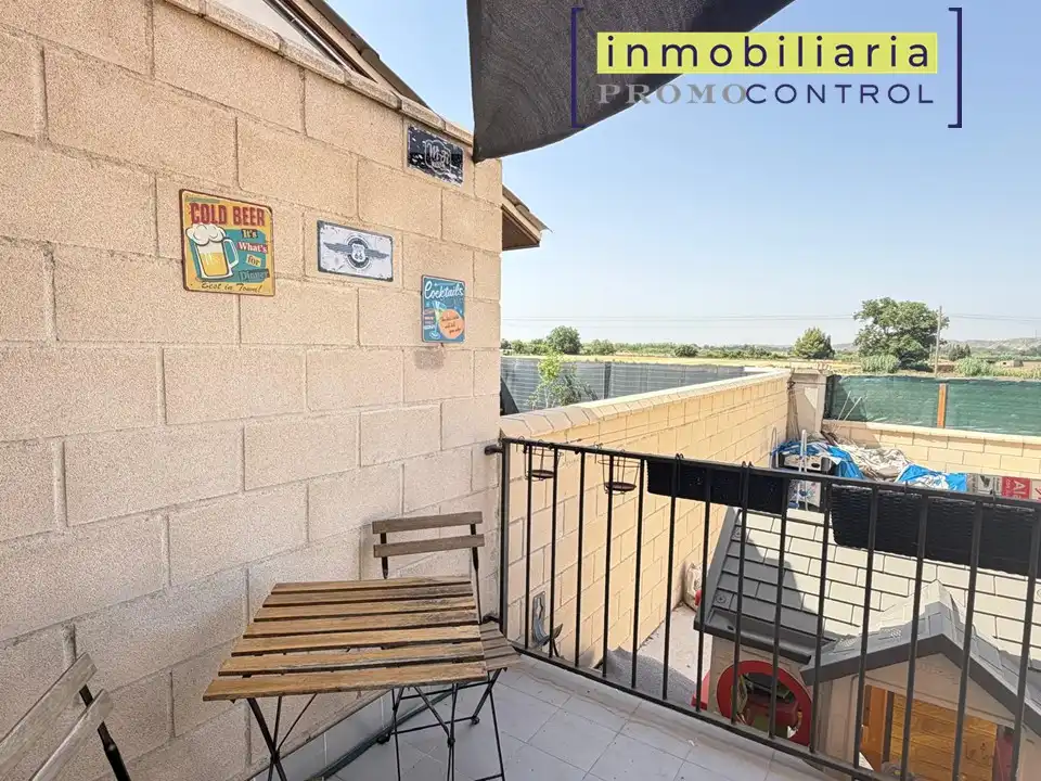 Balcony of Detached homes for sale in Zuera  with Heating, Private garden and Terrace