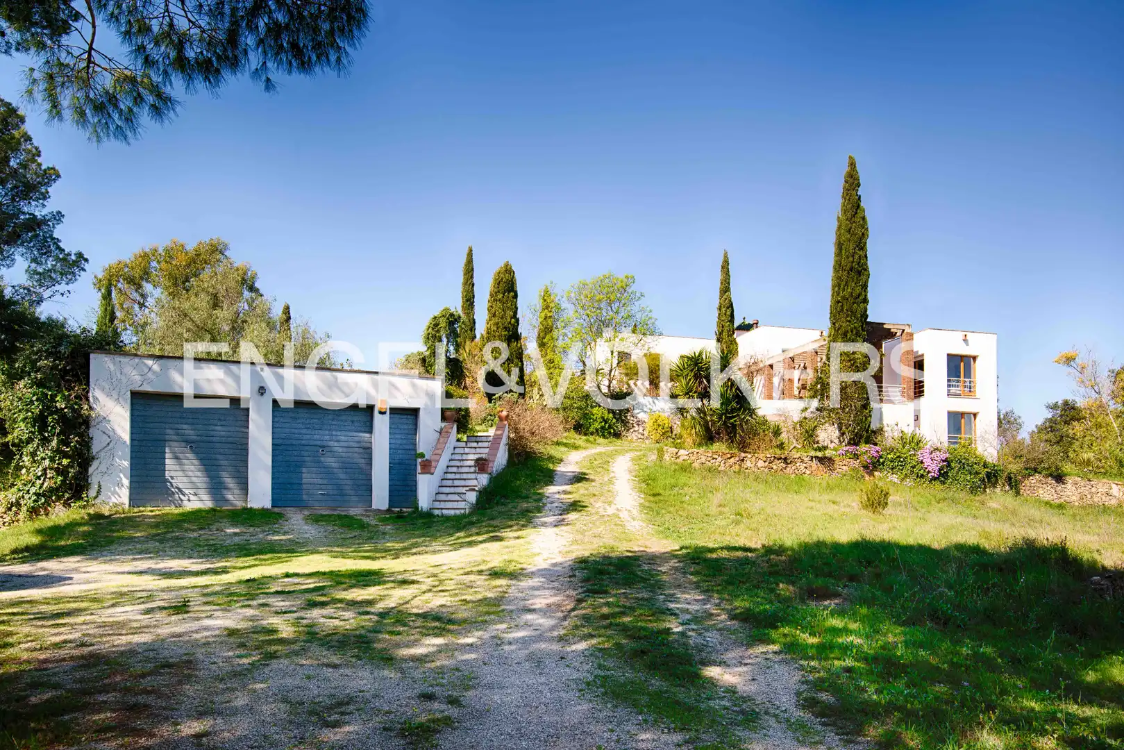 Exterior view of Houses for sale in Llers  with Heating, Private garden and Terrace