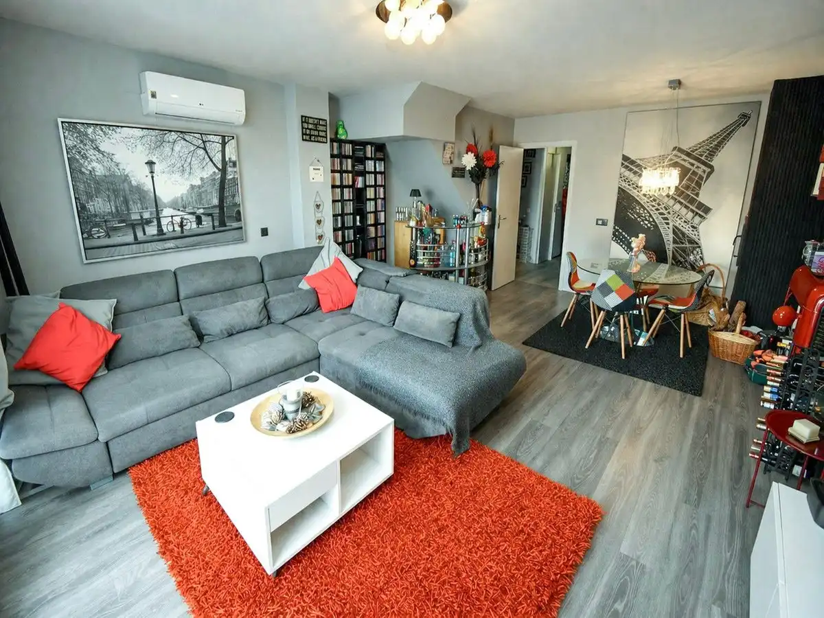 Sala de estar de Casa o chalet en venta en Estepona con Aire acondicionado, Terraza y Trastero