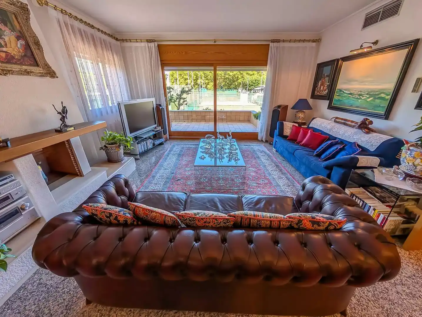 Living room of Houses for sale in Banyoles  with Swimming Pool and Furnished
