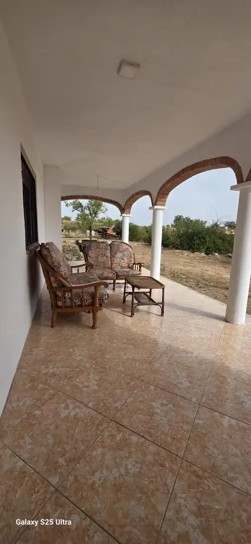 Terrassa de Finca rústica de lloguer en Bullas, Murcia