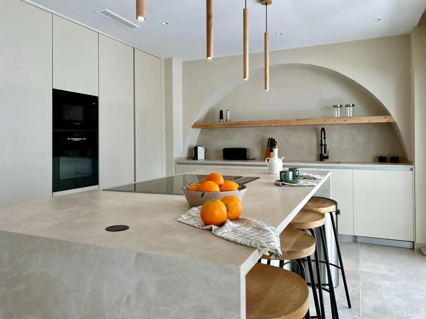 Kitchen of Apartments for sale in Marbella  with Air Conditioner, Heating and Private garden