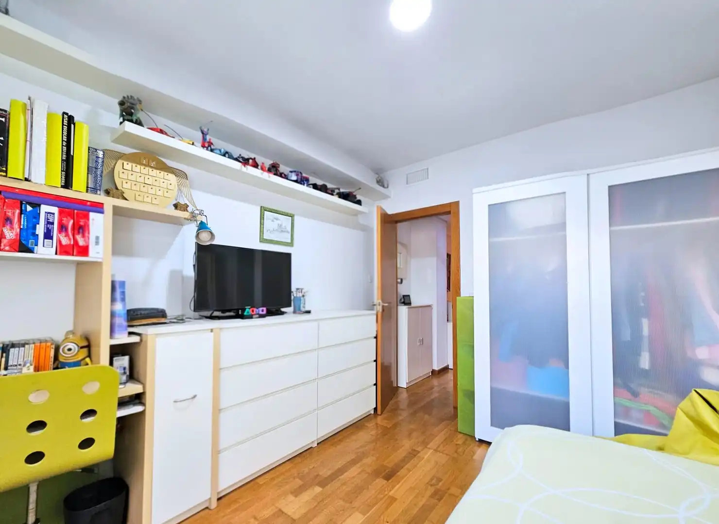 Bedroom of Flat for sale in Cartagena  with Air Conditioner, Parquet flooring and Terrace