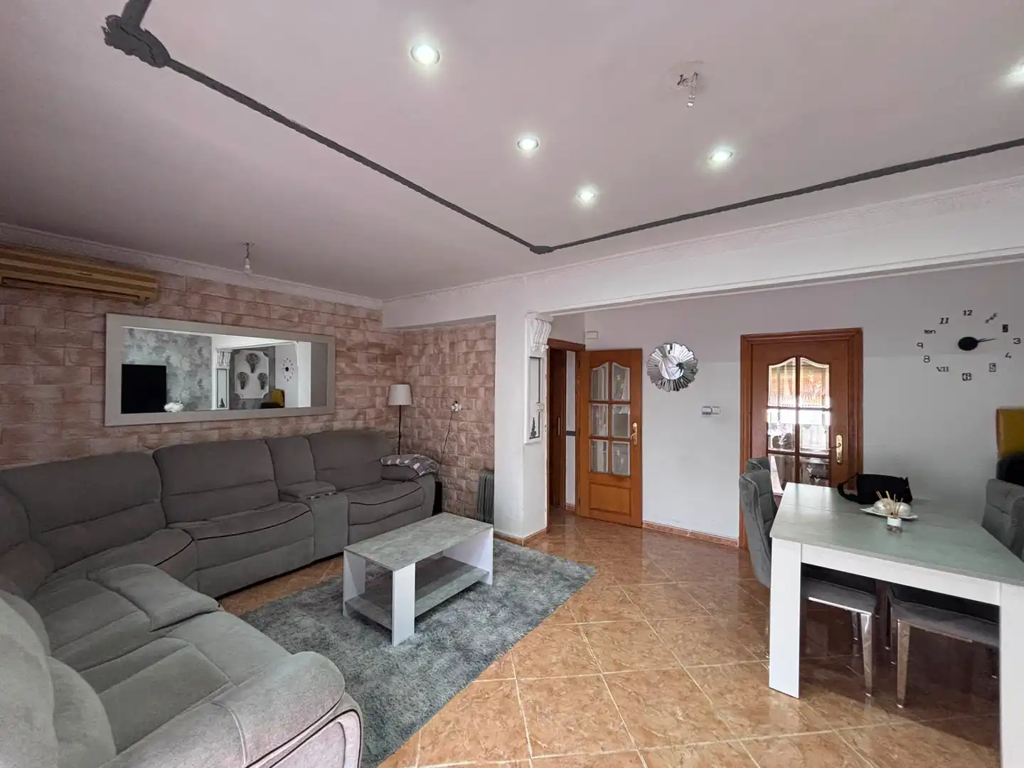 Sala de estar de Piso en venta en Burjassot con Aire acondicionado y Amueblado