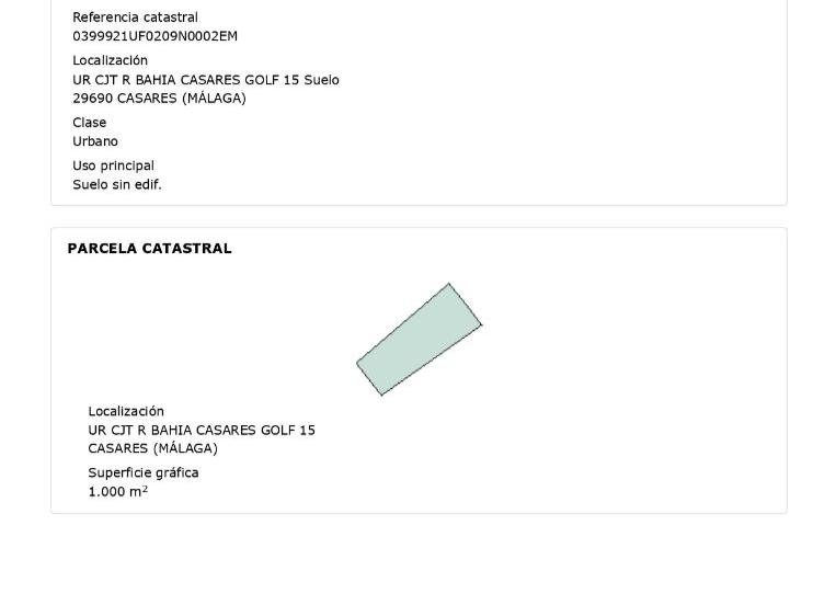 Photo 1 of Residential for sale in Urbanizacion Casares Golf Garden /ur12, 14, Casares Golf - Casares del Sol, Málaga