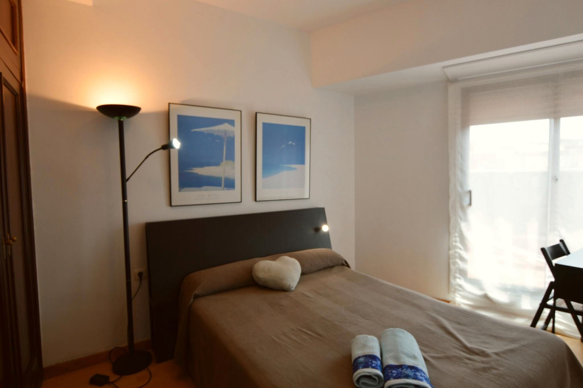 Bedroom of Flat to rent in  Barcelona Capital  with Air Conditioner, Heating and Furnished
