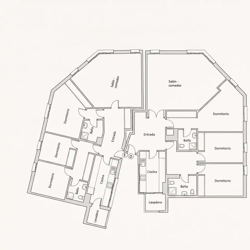 Piso con ascensor en venta en Alameda de Colón, imagen 18