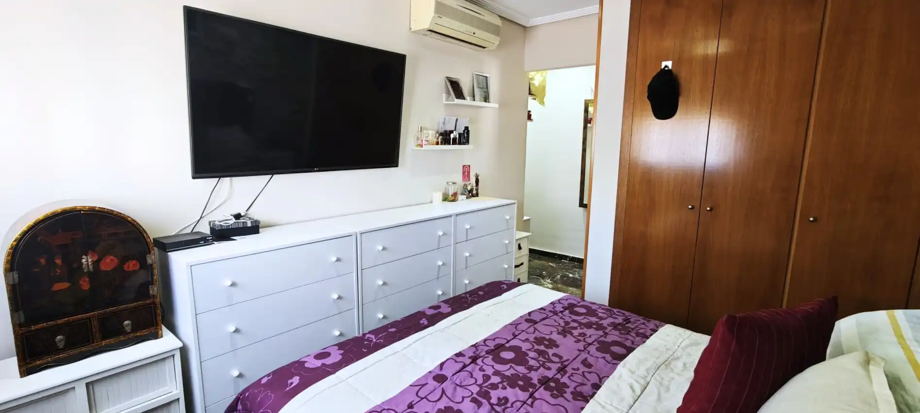 Bedroom of Attic for sale in Aldaia  with Air Conditioner, Heating and Terrace