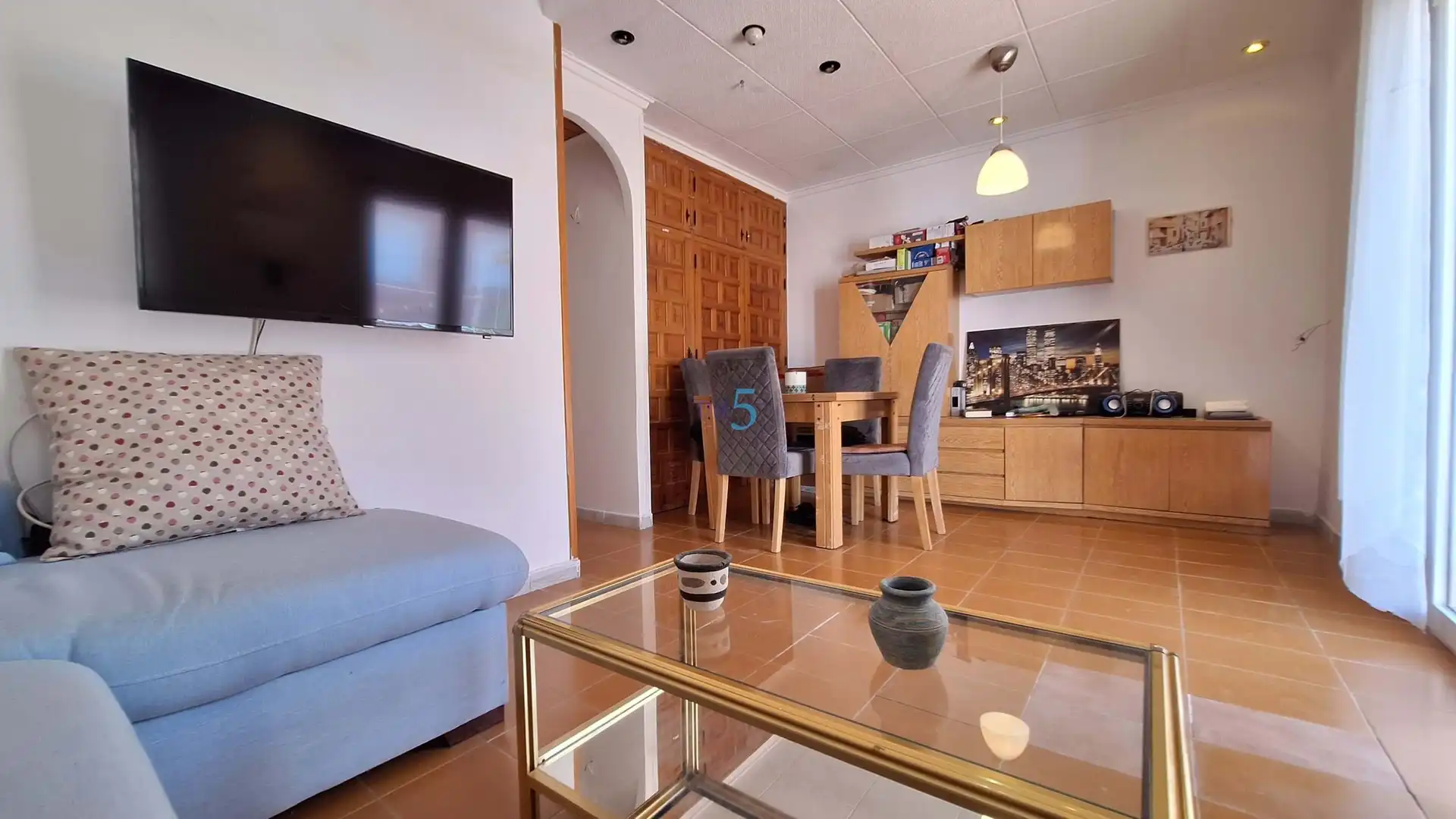 Sala de estar de Casa o chalet en venta en San Fulgencio con Terraza y Balcón
