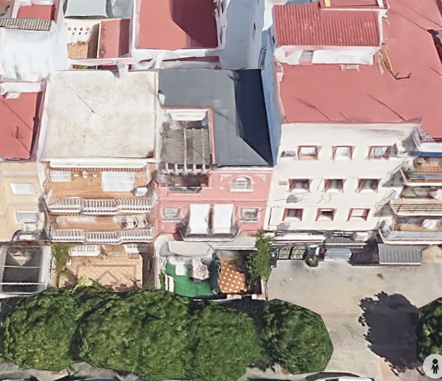 Vista exterior de Casa adosada en venda en  Sevilla Capital amb Jardí privat, Terrassa i Moblat