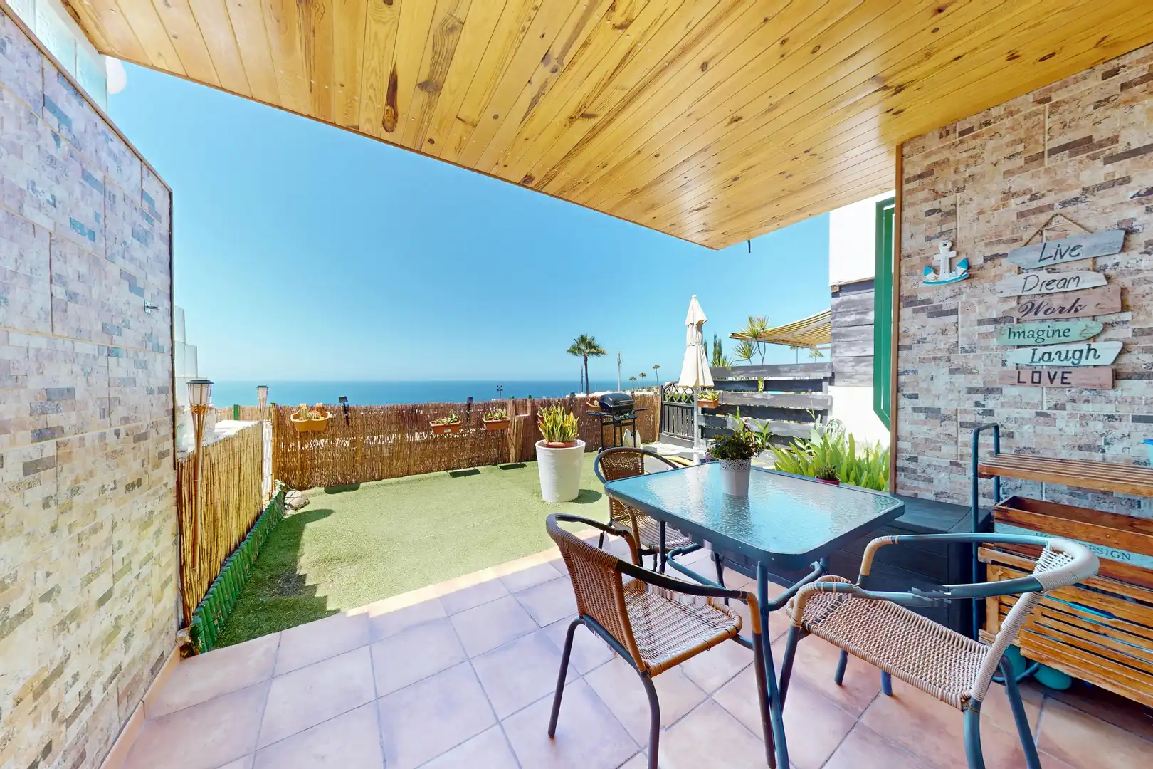 Terrace of Flat for sale in Mogán  with Air Conditioner, Heating and Terrace