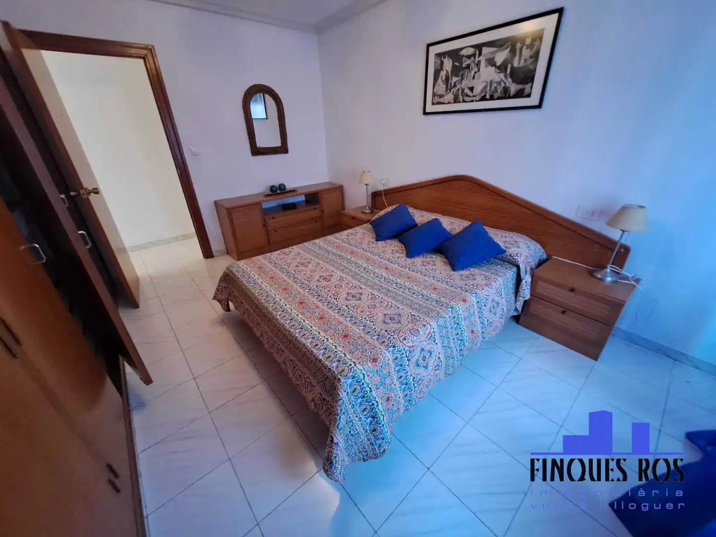 Schlafzimmer von Wohnung zur Miete in Vinaròs mit Möbliert und Haustechnik