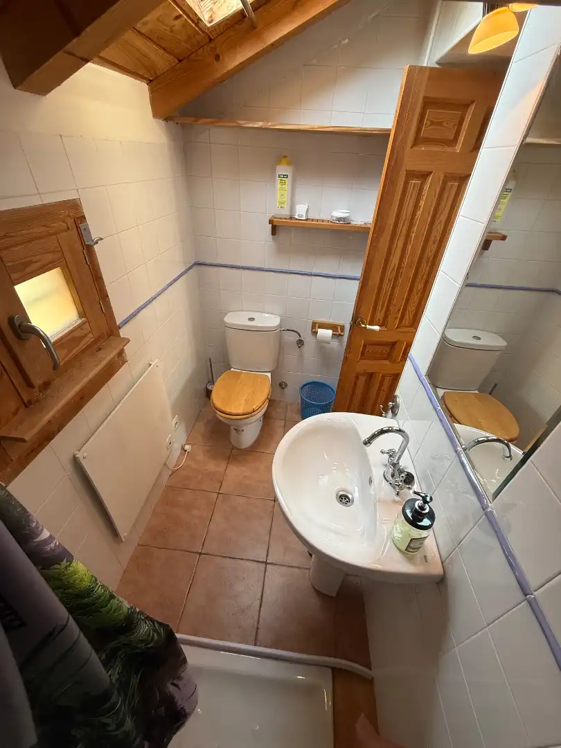 Baño de Casa o chalet en venta en Bembibre con Jardín privado y Amueblado