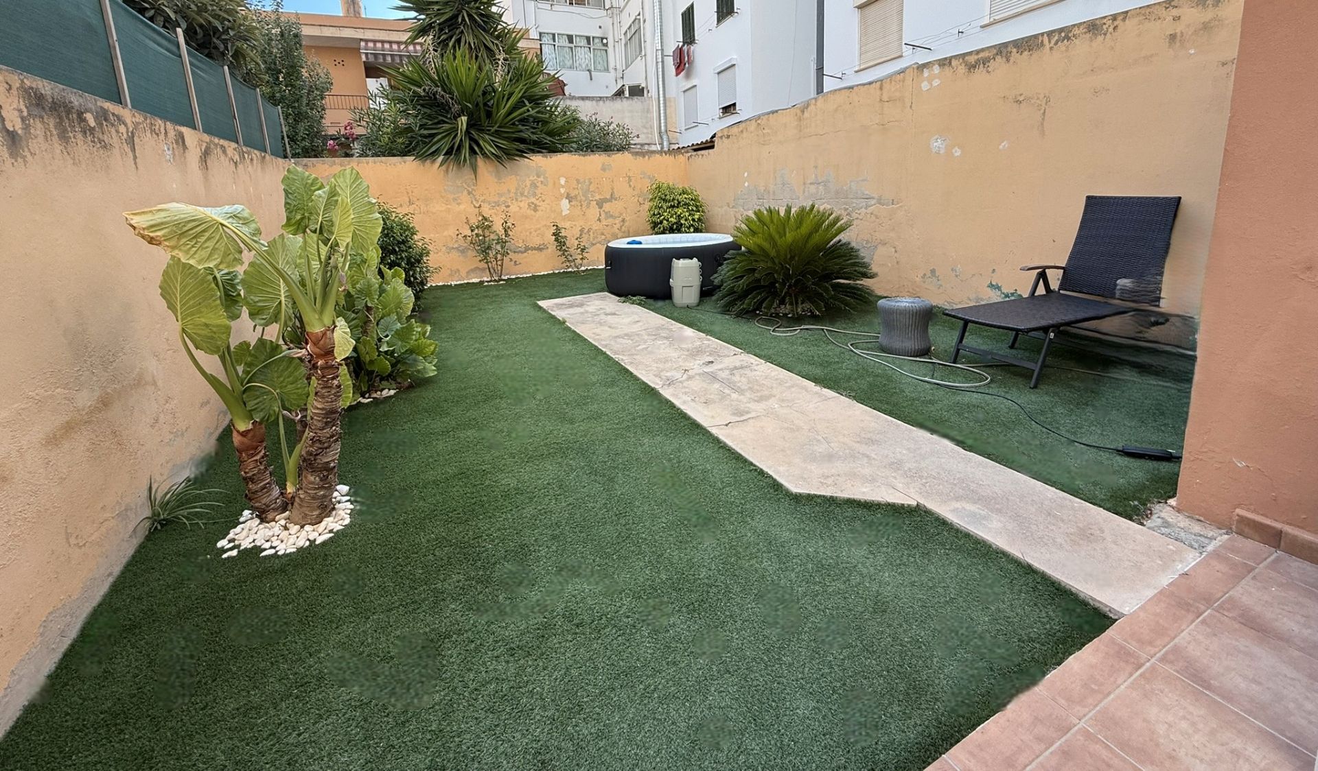 Jardí de Planta baixa en venda en  Palma de Mallorca amb Jardí privat, Terrassa i Moblat