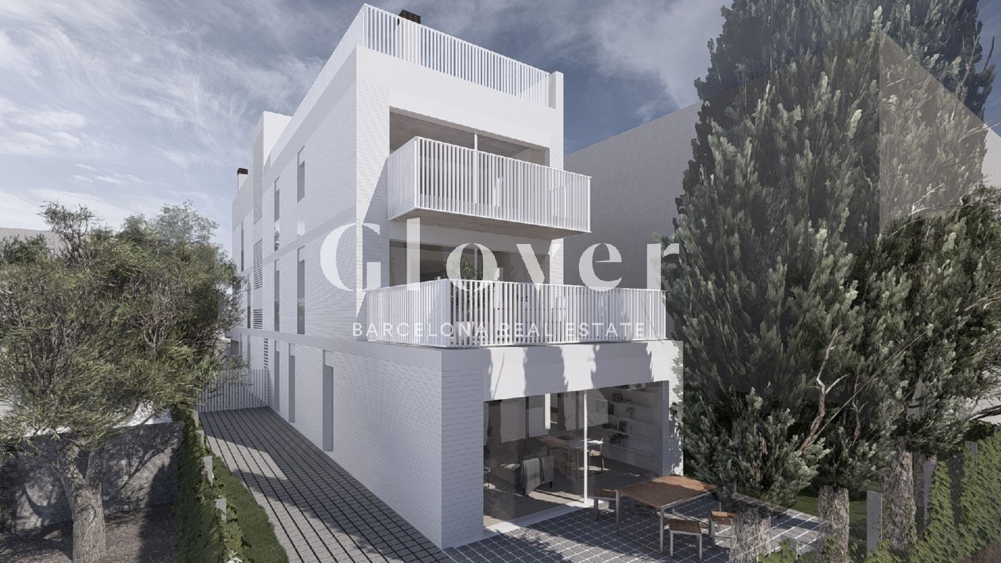 Exterior view of Flat to rent in Castelldefels  with Air Conditioner, Heating and Terrace