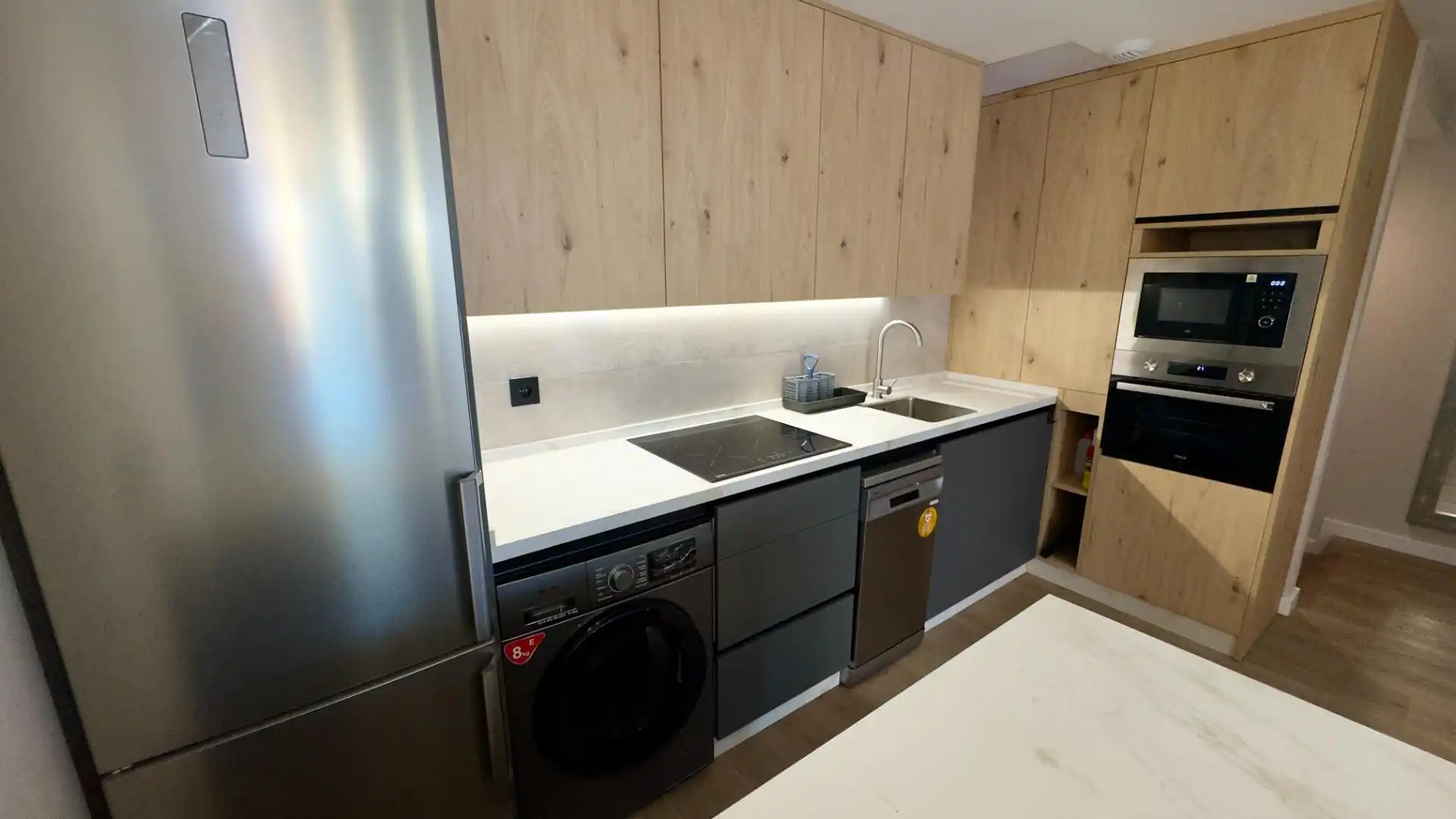 Kitchen of Flat for rent in Granada  with Air Conditioner, Heating and Terrace