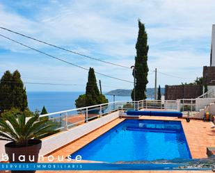 Swimming pool of House or chalet for sale in Llançà  with Air Conditioner, Terrace and Swimming Pool