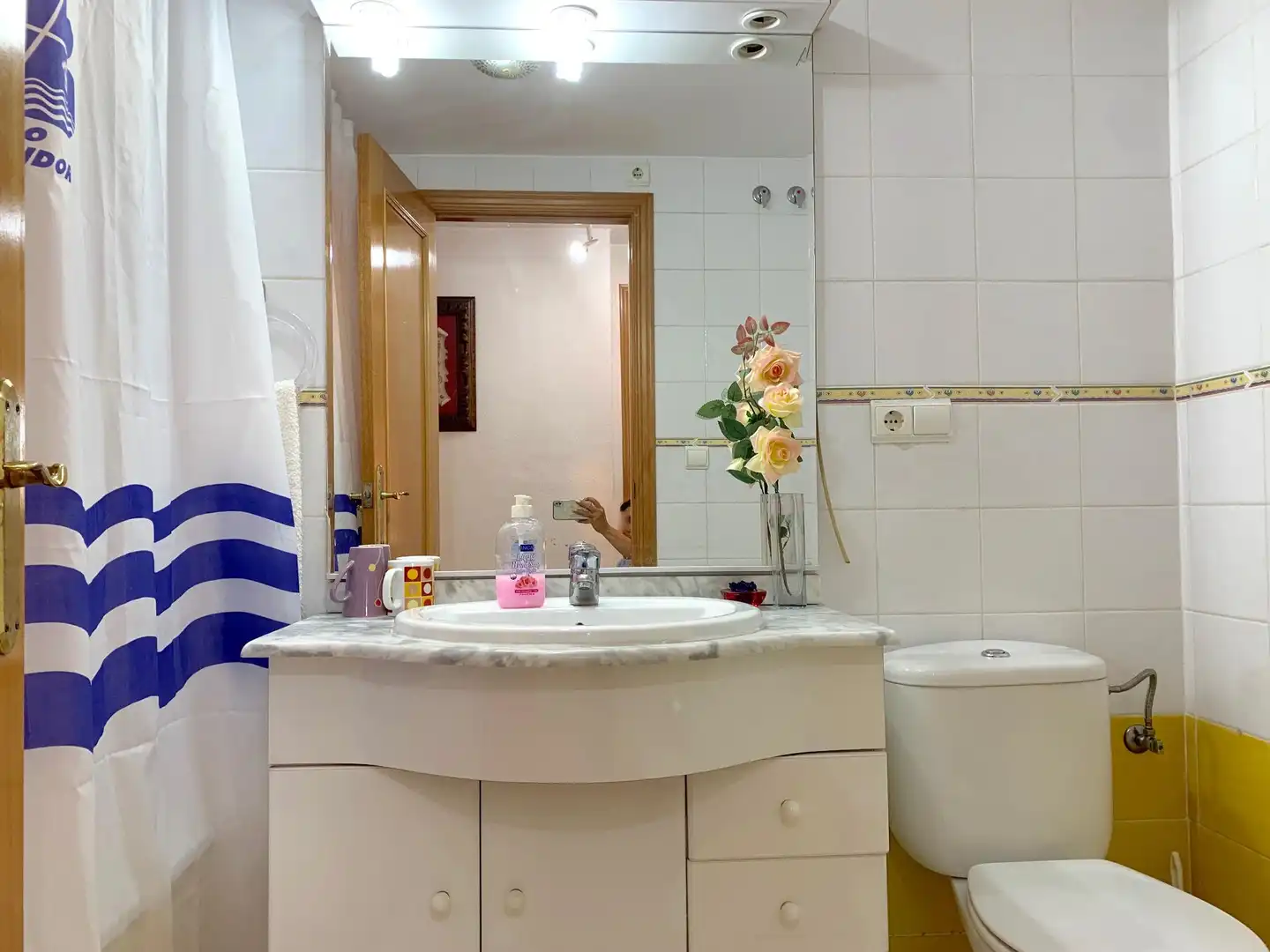 Badezimmer von Dachboden zum Verkauf in Benidorm mit Klimaanlage, Heizung und Terrasse