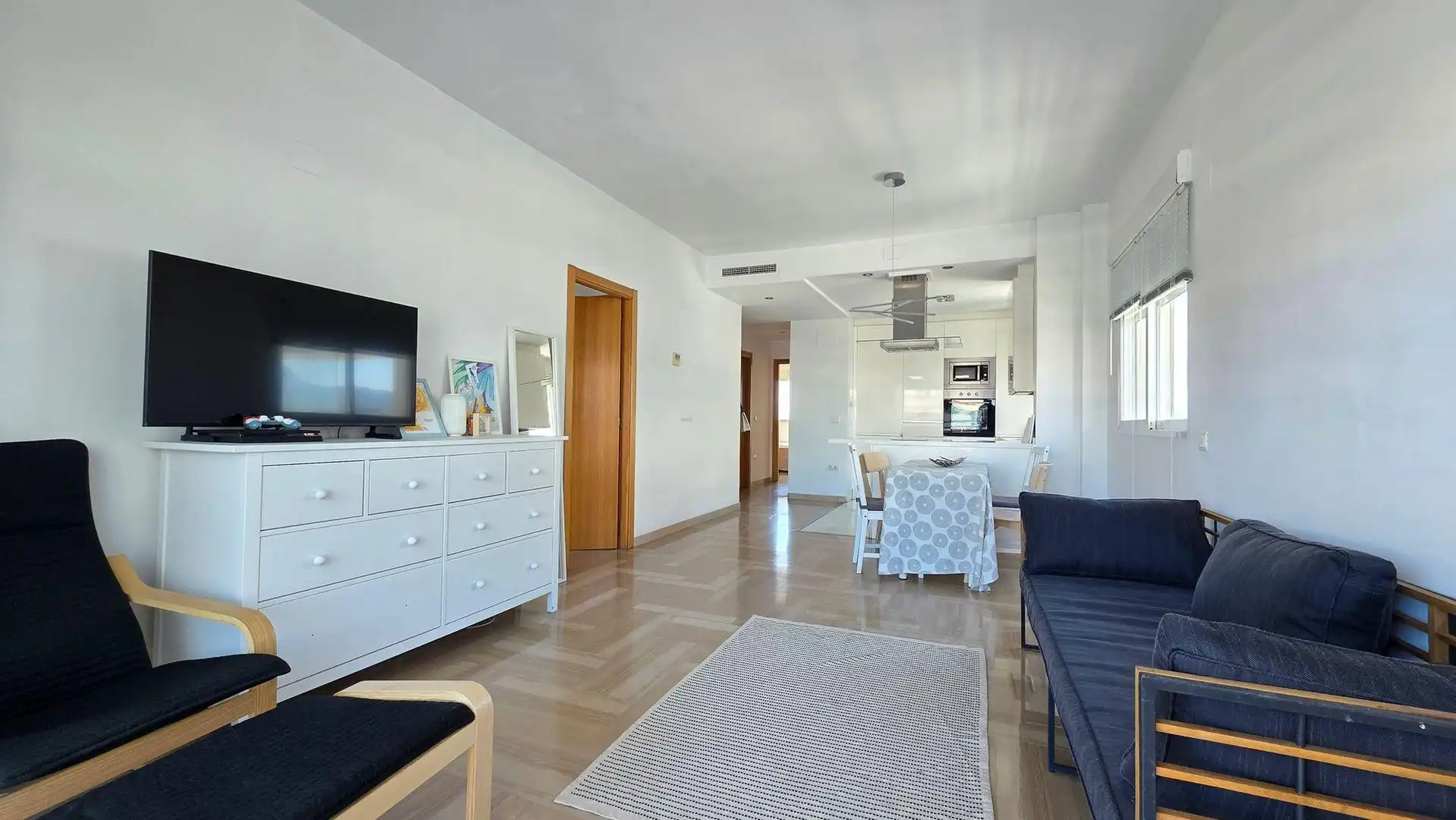 Sala de estar de Piso en venta en Gandia con Balcón y Piscina comunitaria