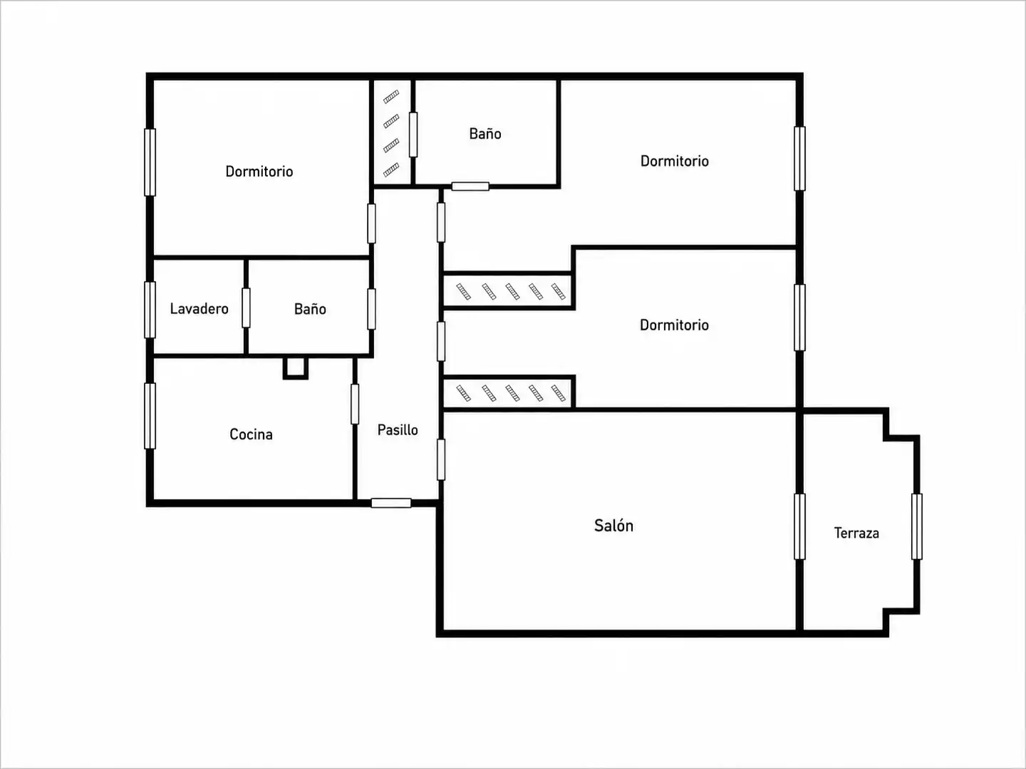 Apartamento de alquiler en Málaga con Piscina, Horno y Lavadora