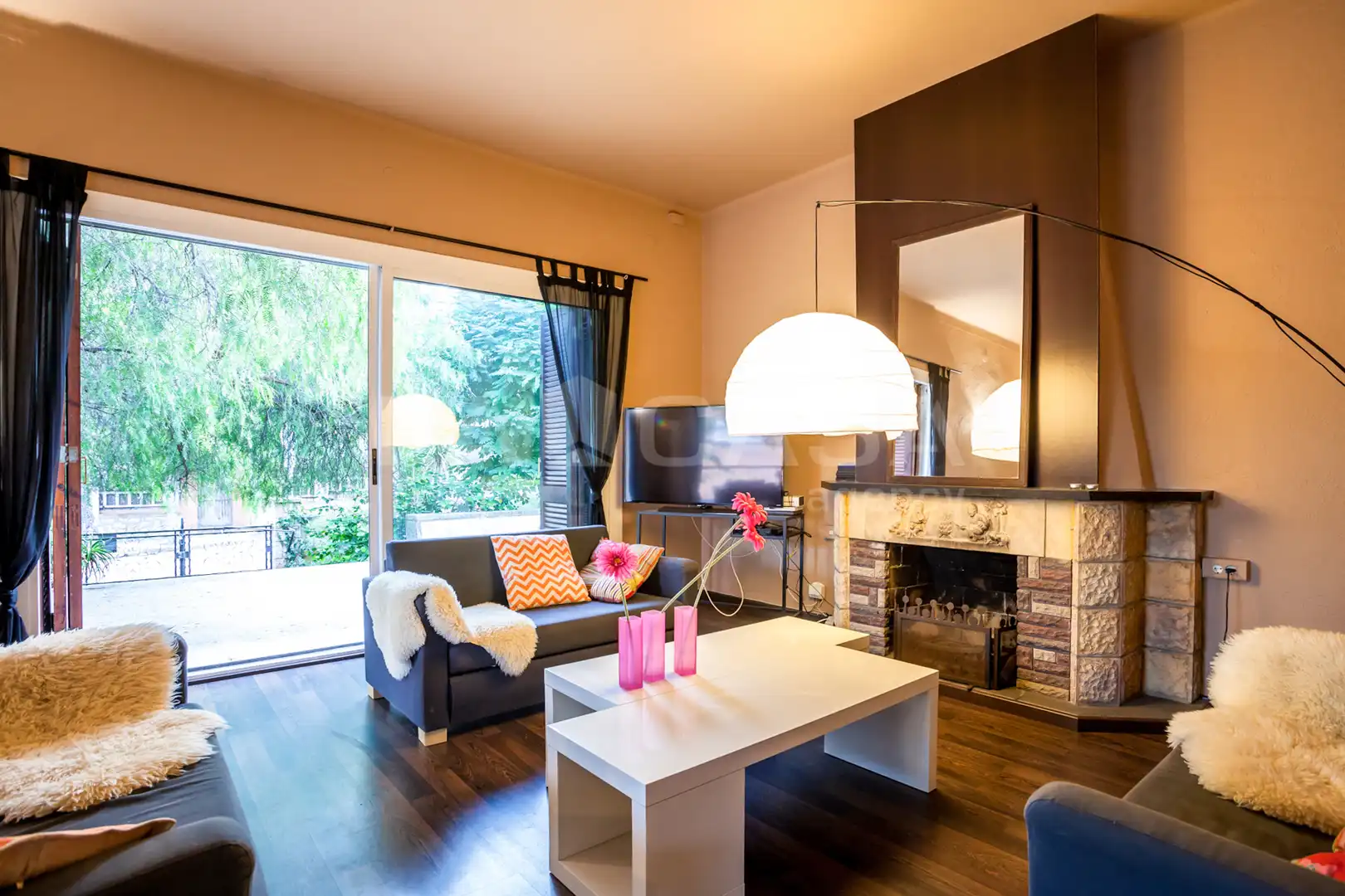 Living room of Houses for sale in Castelldefels  with Terrace