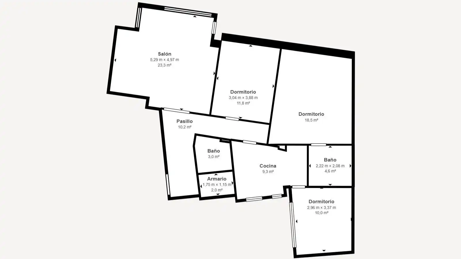 Wohnung mit Terrasse zum Verkauf in Calle Abando, imagen 37